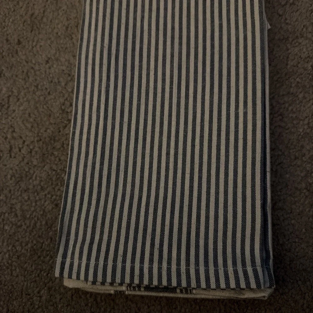 Hearth & Hand Magnolia Striped Kitchen Towels Cream, Green, & Blue, Set of 2 NWT